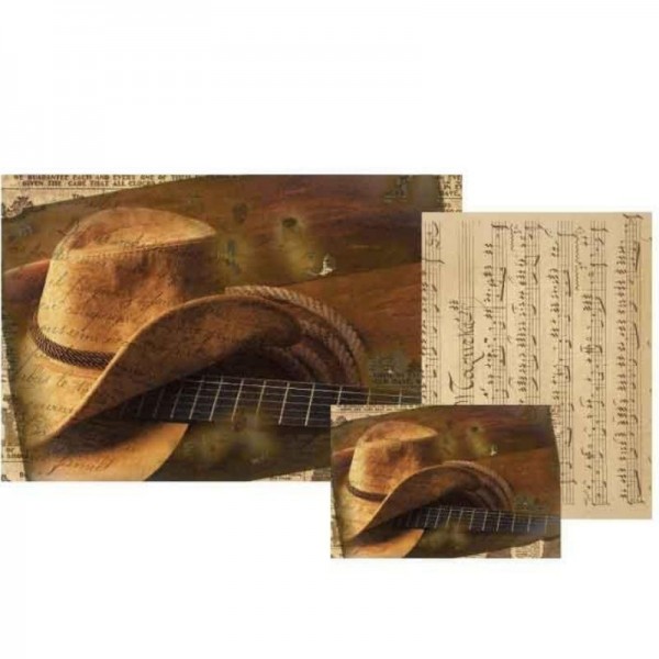 Decoupage Papier Set "Country Song" von Grace on Design