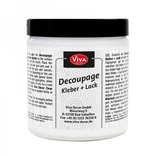 Decoupage Kleber & Lack, glänzend 250 ml - All in One