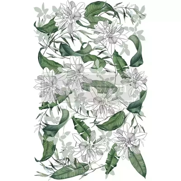Transfer Peaceful Garden 2-teilig - 60,96 x 88,9 cm von ReDesign