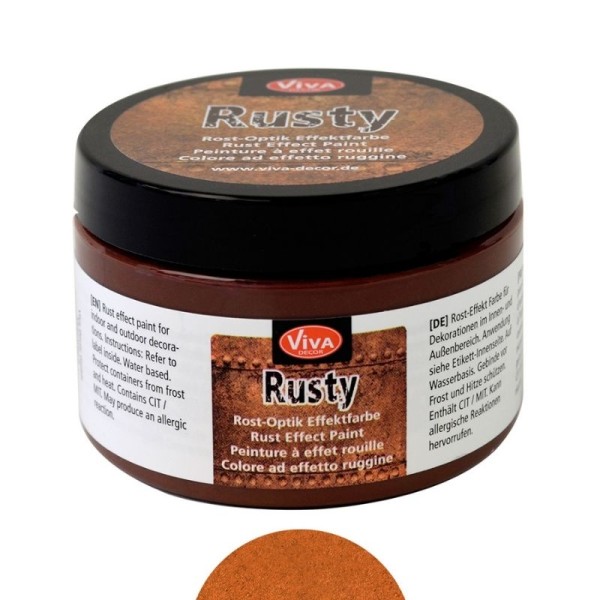 Rusty Rost-Effekt - Farbton Rost-Orange - 150 ml von Viva