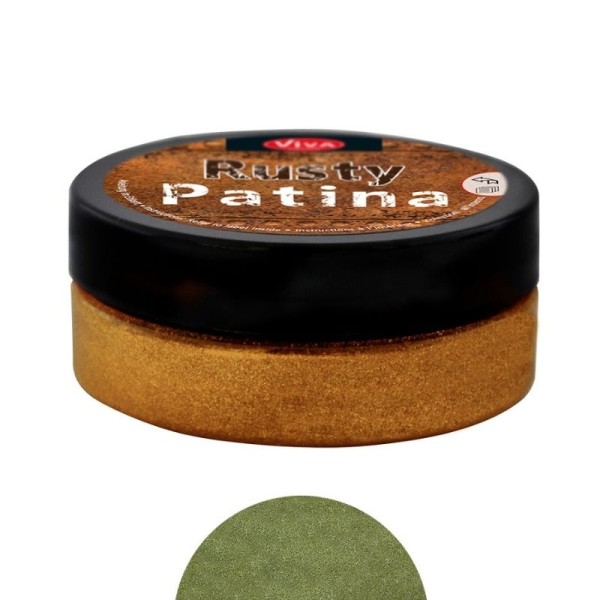 Rusty Patina für Rost-Effekte, Farbton Grünspan- 50 ml von Viva