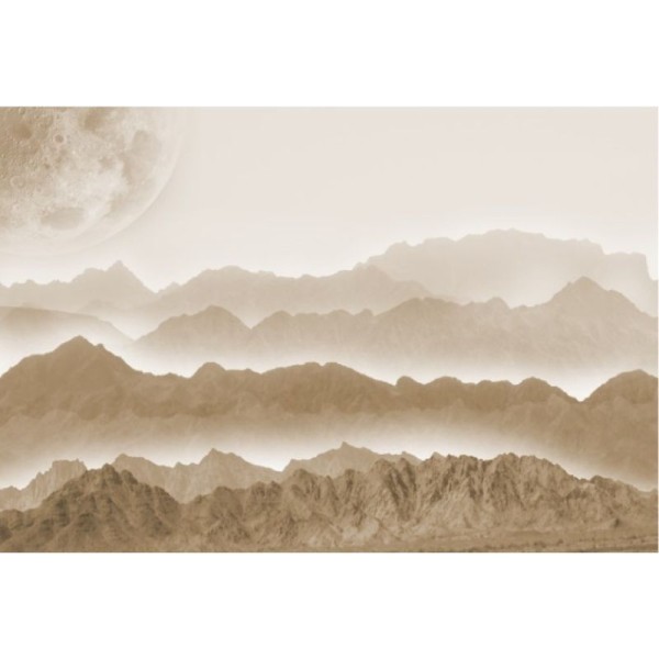 Decoupage Tissuepapier Misty Mountains, 50,8 x 76,2 cm von Roycycled Treasure