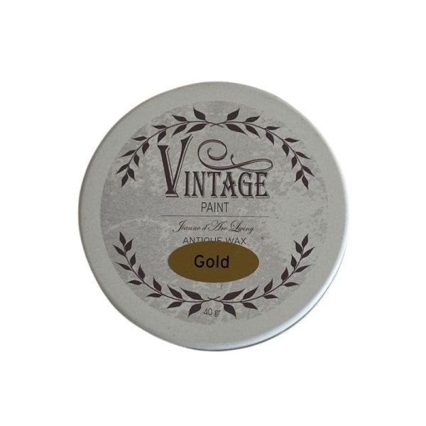 Antique Wax Gold- von Vintage Paint, 35 g
