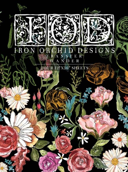 Decor Transfer "Wander"- Iron Orchid Designs