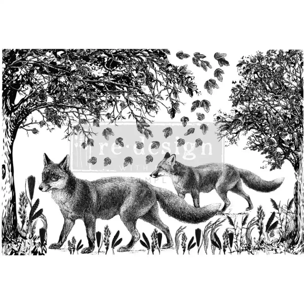 Transfer Fox Meadows 2-teilig - 60,96 x 88,9 cm von ReDesign