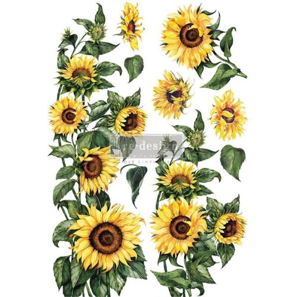Transfer Sunflower- 2-teilig - 60,96 x 88,90 cm von ReDesign